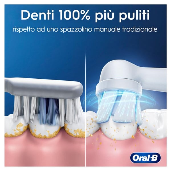 Elektrisk Tandbørste - ORAL-B - iO2 - Skovgrøn - Genopladelig - Tryksensor