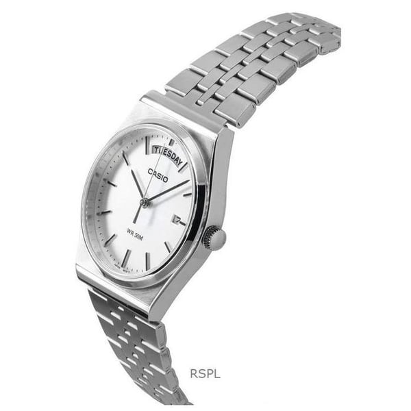 Klocka - Casio - MTP-B146G-9AV - Retro - Guld - Vattentålig 50 m