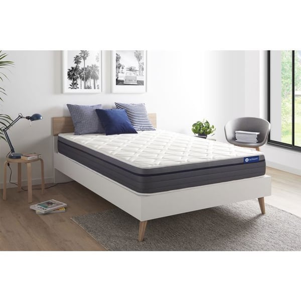 Madrass - ACTISOM - Zen - 150x200 cm - Lateks - Minnesskum - 26 cm tjocklek