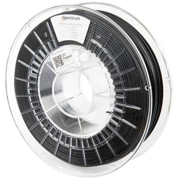 Filament - FILAMENT - Spectrum Premium PET-G - 1,75mm - Sort - 0,75kg