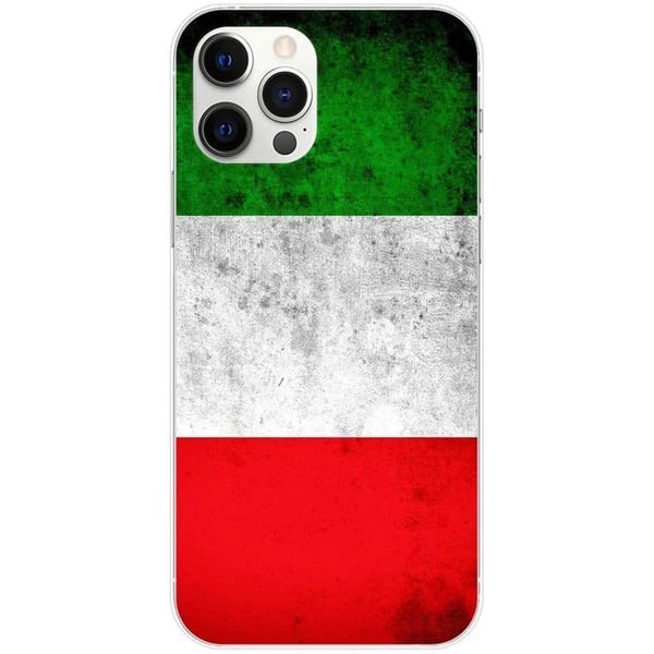 Siliconfodral kompatibelt med iPhone 12 Pro Max - Italiens flagga