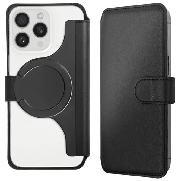 Plånboksfodral - 4SMARTS - Universell - Storlek XL - MagSafe - Magnetstängning