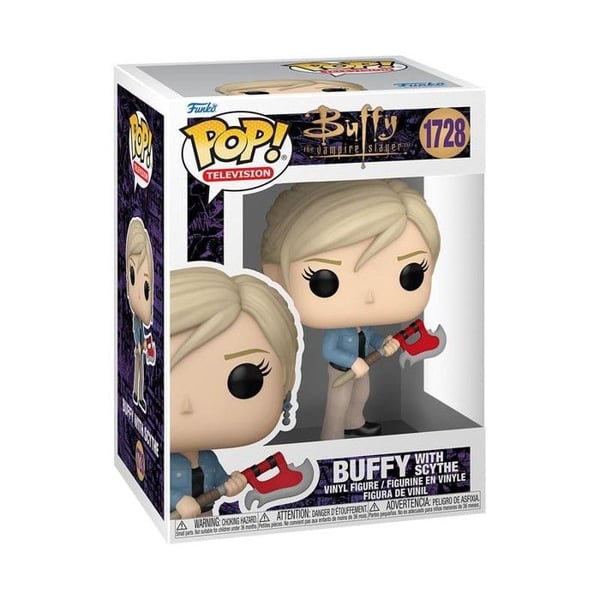Funko - Buffy mot vampyrerna - POP! Figur av Buffy med skära 9 cm