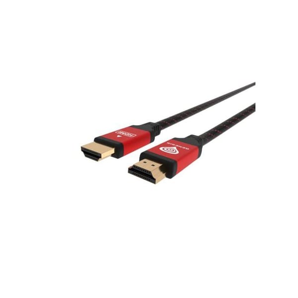 Hög hastighet HDMI-kabel - Natec - 3 m - Hane till hane - Svart - 4K - Kompatibel med PS3/PS4 - V1.4 - Rund - Utomhus