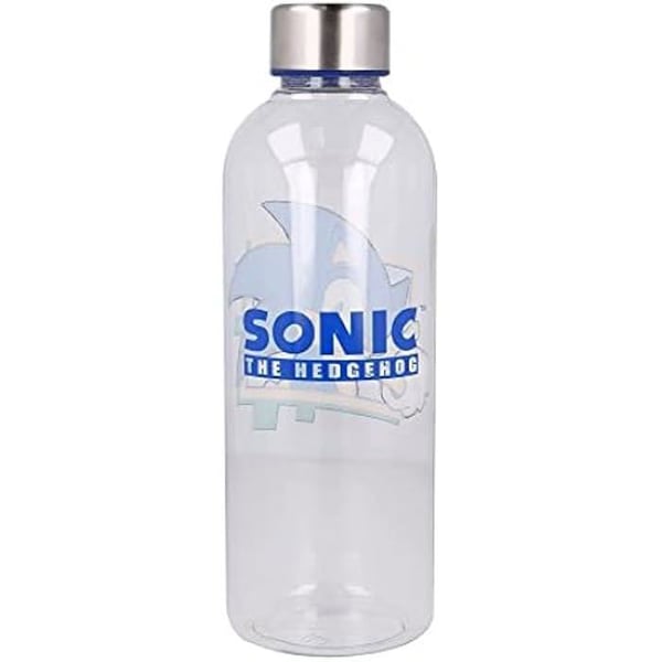 Glasflaska - STOR - Sonic - 850 ml - Borosilikatglas - Kork av bambu