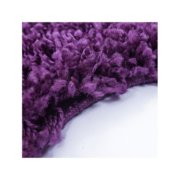 Mjuk och fluffig shaggy matta 30 mm för vardagsrum och sovrum (Dimension: 120x170 cm - Färg: Lila)