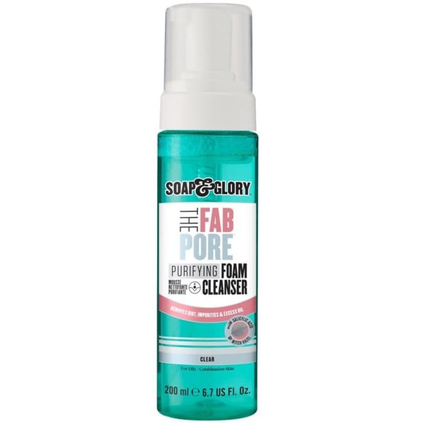 Espuma Nettoyante - SOAP & GLORY - The Fab Pore - 200 ml - Minskar porerna - Tar bort överflödig olja
