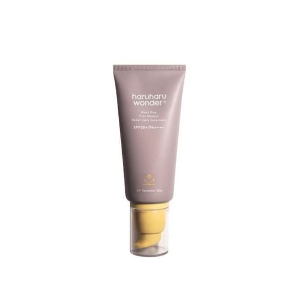 Haruharu WONDER Svart Ris Solkräm SPF50+
