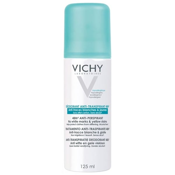Vichy Deodoran Anti-Spår Vita & Gula 48h Spray 125ml