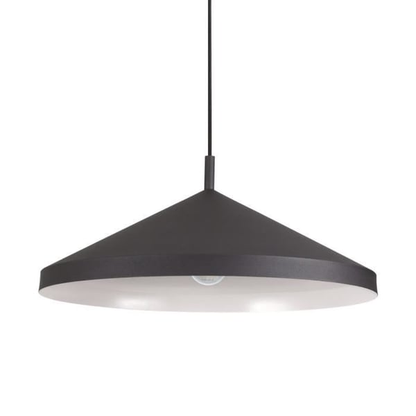 Plafondslampa - Ideal Lux - YURTA - Svart - 50cm - E27 - Modern Design