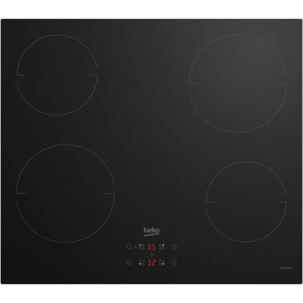 Induktionskogeplade - Beko - 4 kogeplader - 60 cm - HII64401MT