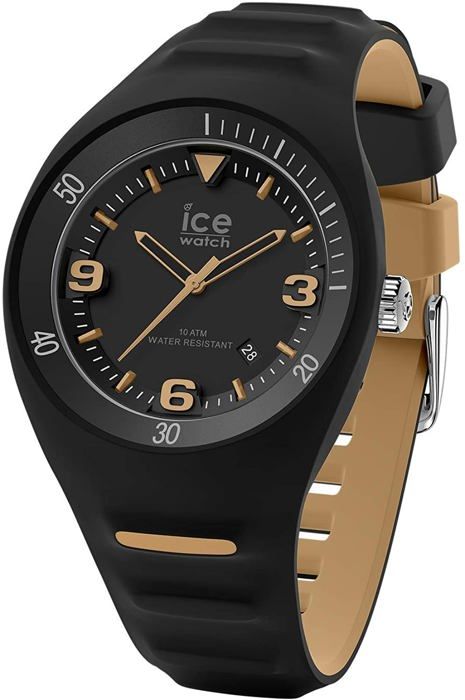Klocka - ICE WATCH - P. Leclercq Svart beige Medium - Silikon/Plast - Vattentät 10 Atm - Sportig