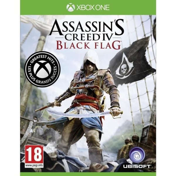 Assassin's Creed IV 4 Black Flag - UBISOFT - TV-spel - Svart - Vuxen - Assassin's Creed-licens