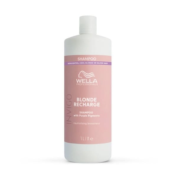 Wella Professionals Invigo Blonde Refill Color Revitalizing Shampoo 1L