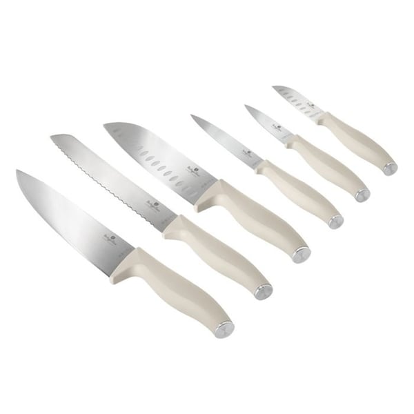 Knivset - BERLINGERHAUS - BH-2952 - Rostfritt stål 3cr13 - 6 delar - Magnetisk presentlåda Knivset - BERLINGERHAUS - BH-2952 - Rostfritt stål 3cr13 - 6 delar - Magnetisk presentlåda