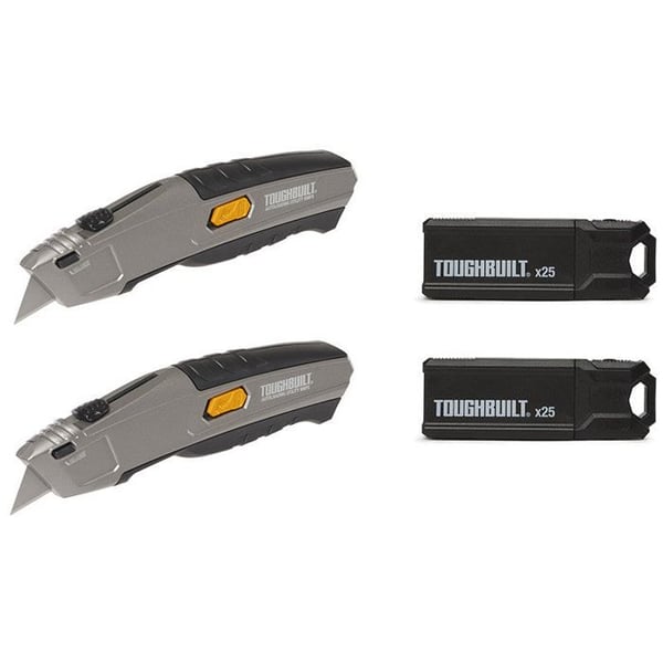 DUO av 2 knivar + 50 blad Toughbuilt TB-H4S52-20-BEA