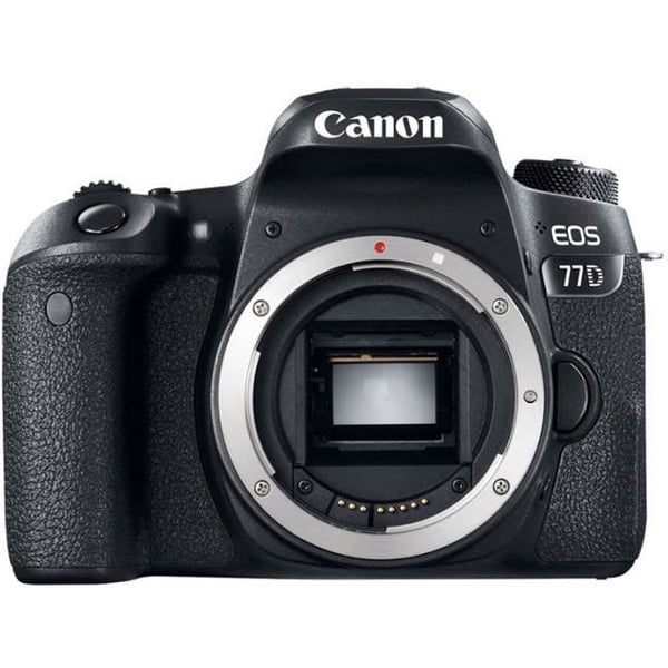 CANON EOS 77 D 24,2 MP blottfodral - Pek- och vridskärm - Svart- USED