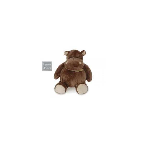 BJÖRNENS HISTORIA Sittande Hippo Medium Modell 23 cm