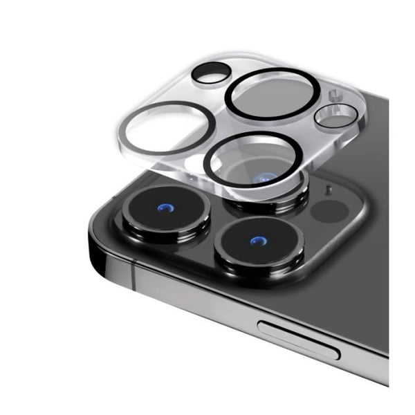 Kameraskydd - Jaym - iPhone 15 - 9H Härdat Glas - Transparent - Repellerande mot Repor