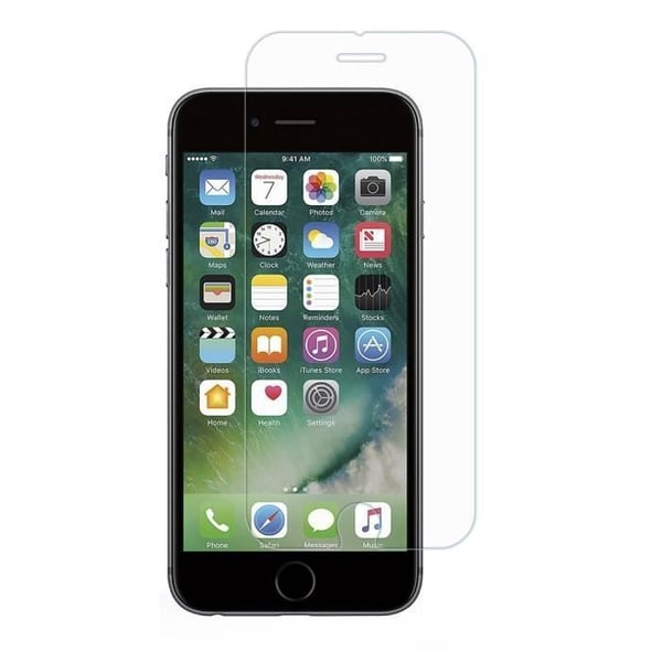 Härdat glas för Apple iPhone 6 - 6S - Skärmskydd av ultrahållbar transparent film Anti Repning Phonillico®