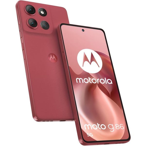 Smartphone MOTOROLA Moto G86 Lagring 256 Go RAM 8 Go Röd