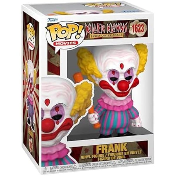Figur - FUNKO - Frank - Killer Klowns from Outer Space - 9,5 cm - Kvalitetsvinyl