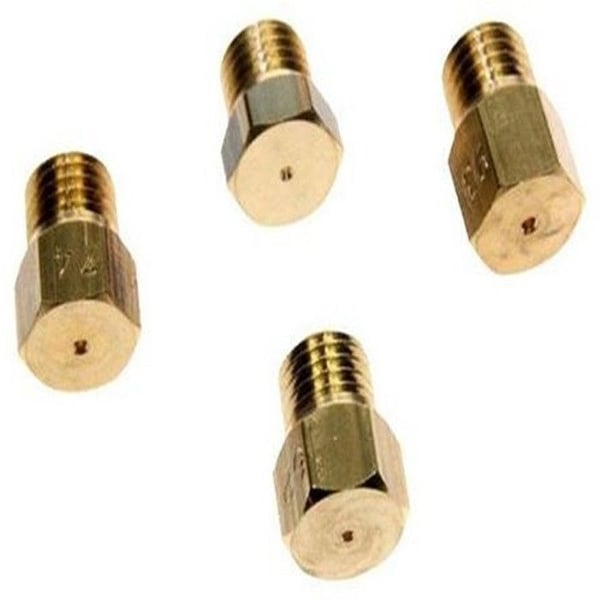 x4 butangasinjektor tillbehörssats för FAGOR CFF-631MP - CFF-631MP1 - CFF-631MP2 spis