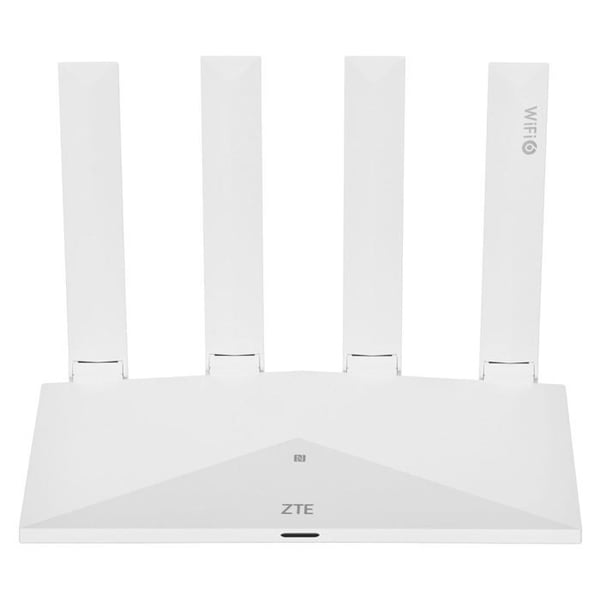 Router - ZTE - T3000 - Wi-Fi 6 - Svart - 35 cm