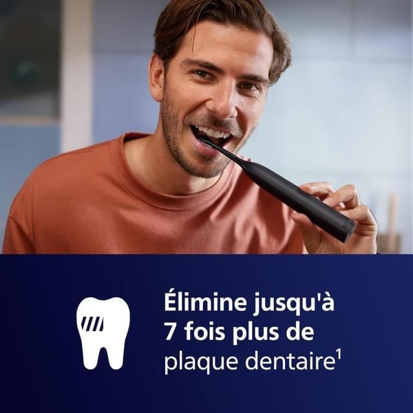 Philips Sonicare 5300 - Sonisk tandbørste med 2 intensitetsniveauer, trykadvarsel, EasyStart, SmarTimer og Br