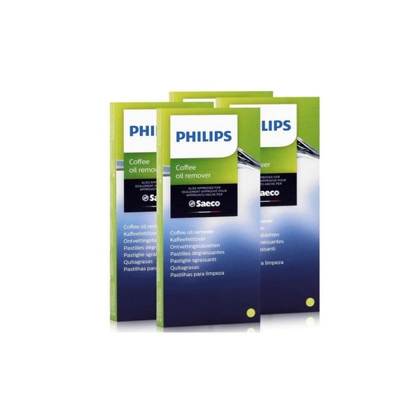 Avkalkning - PHILIPS - Förpackning med 4 lådor - Avfettande tabletter - Kaffebryggare, Kaffemaskin