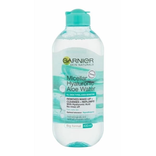Micellärt vatten - GARNIER - Skin Naturals Hyaluronisk Aloe - 400ml - Alla hudtyper - Uttorkad