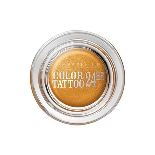 Maybelline Color Tattoo 24h - Krämögonskugga 75 Guld, Vattentålig