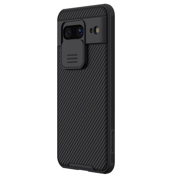 Coque - Nillkin - CamShield Pro - Google Pixel 8 - Rigid - Skydkamera skjul - Sort