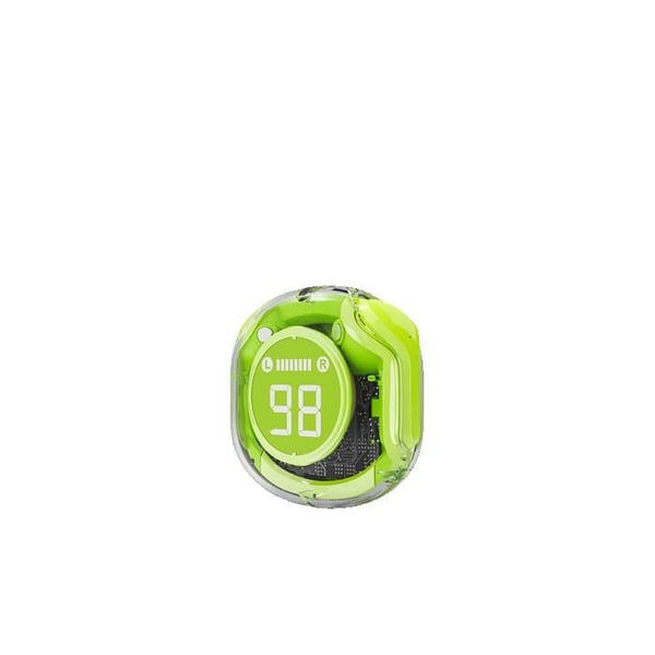In-ear hörlurar - OEM - GMB-Audio Transparent TWS - Bluetooth 5.4 - 30 timmars batteritid - Grön