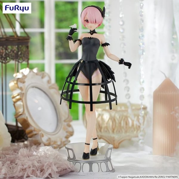 Furyu - Re: Zero - Statuett Exceed Creative Ram Cage Klänning 22 cm