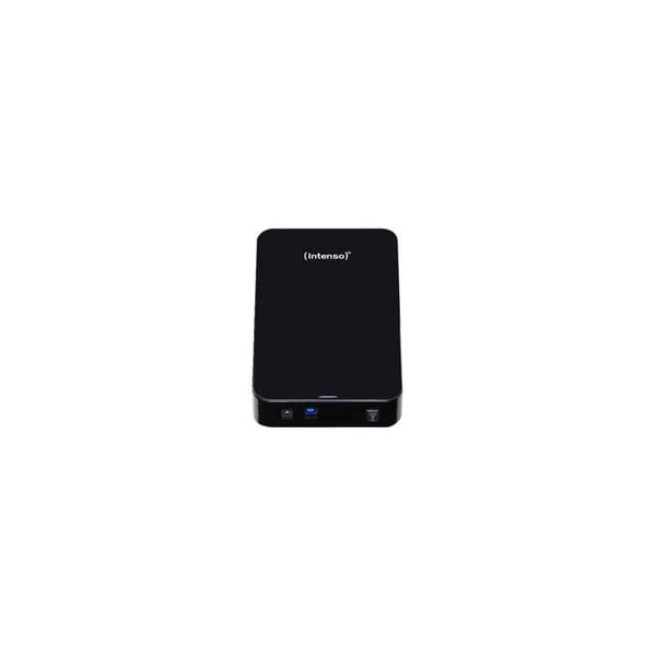 3,5" Intenso 8 TB extern hårddisk svart - USB 3.0 - AC-adapter ingår