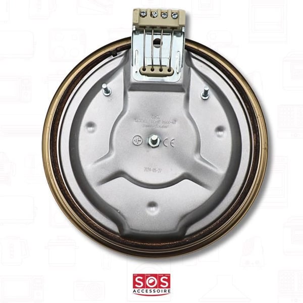 Elektrisk kokplatta dia 180 2000 W för FAGOR spis - 69KPA6 - 69KPA6(VEDETTE) - CD1333F1 - CD13