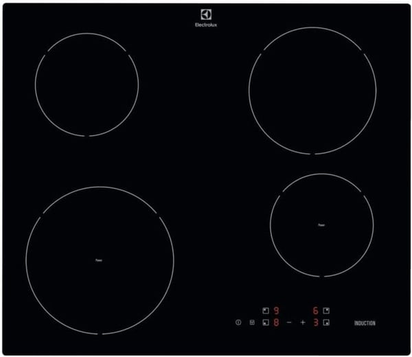 Induktionshäll - Electrolux - LIB60420CK - Svart - 59 cm - 4 kokzoner