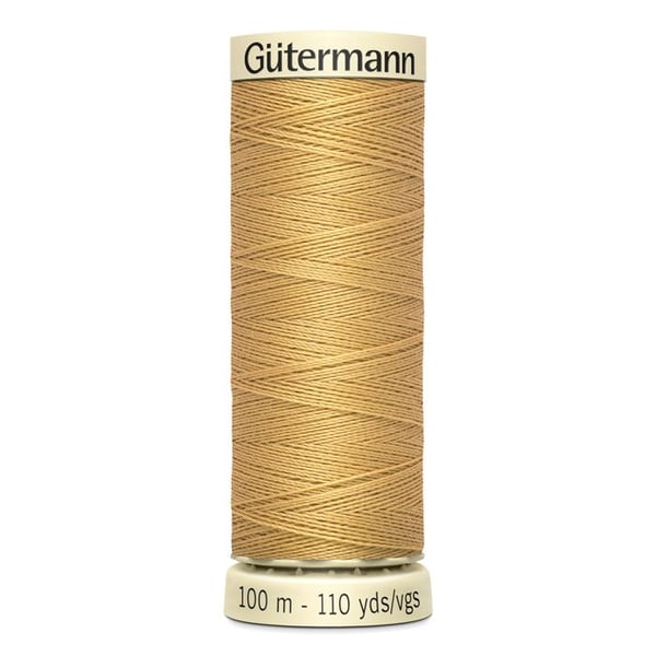 Köp av 5 spolar 100m Tråd 100% polyester Gutermann Ref 788988 - Att 893 - kex