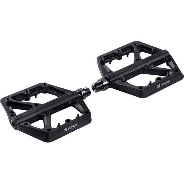 Pedaler - FORCE - Blizz - Svart - Nylon - 362 g