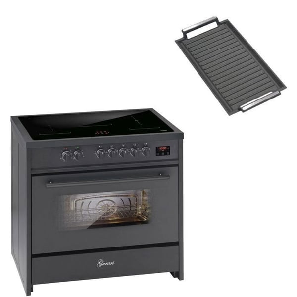 Induktionshäll - GURARI - E 913 BL - 90 cm - 121L - 5 induktionszoner med booster