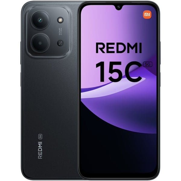 XIAOMI - Redmi Note 15C 5G - 4 / 256 GB - Svart