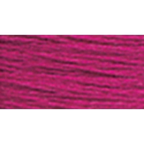 Perlé broderigarn - DMC - 116 - Färg plommon - Storlek 8 - 100% lång bomull