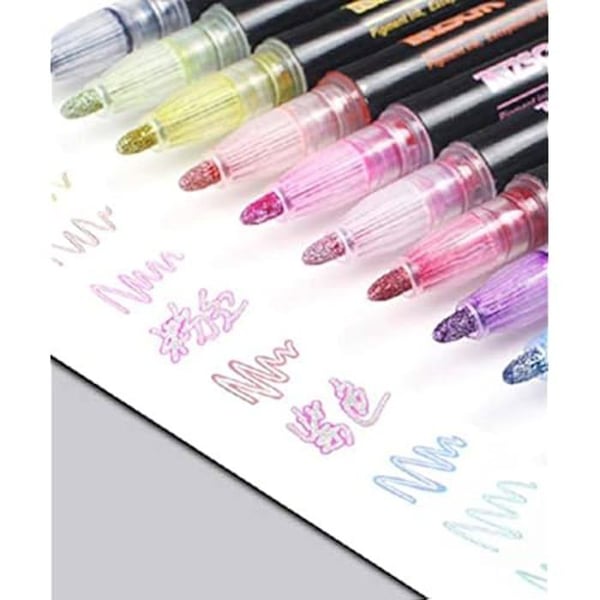 ROYMART markörer - Set med 21 OUTLINER BICOLOR rotatorer - Fin spets - Pastell ROYMART markörer - Set med 21 OUTLINER BICOLOR rotatorer - Fin spets - Pastell