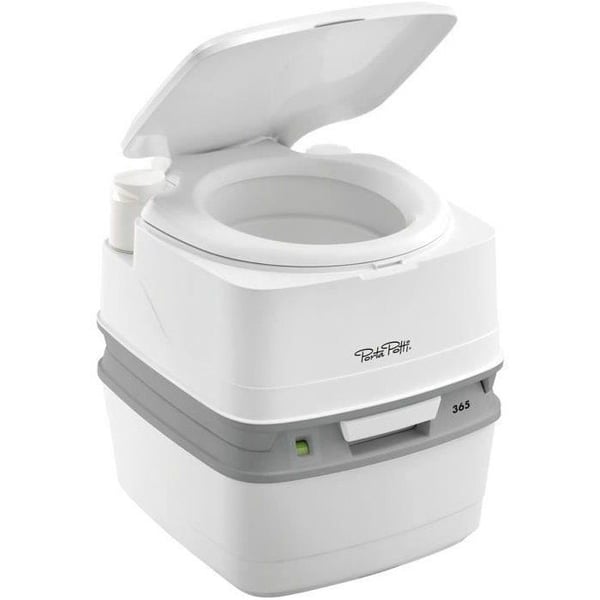 Bärbar toalett - THETFORD - Porta Potti Qube PP365 - Kapacitet 21L - Kolvpump