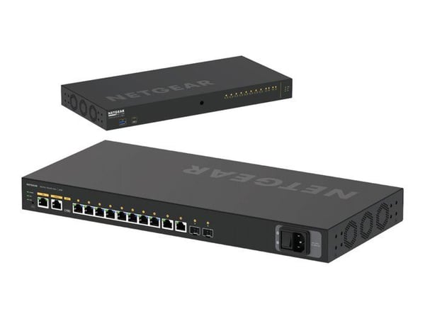 Switch Ethernet - NETGEAR - M4250 - 10 portar - PoE+ - Rackbar