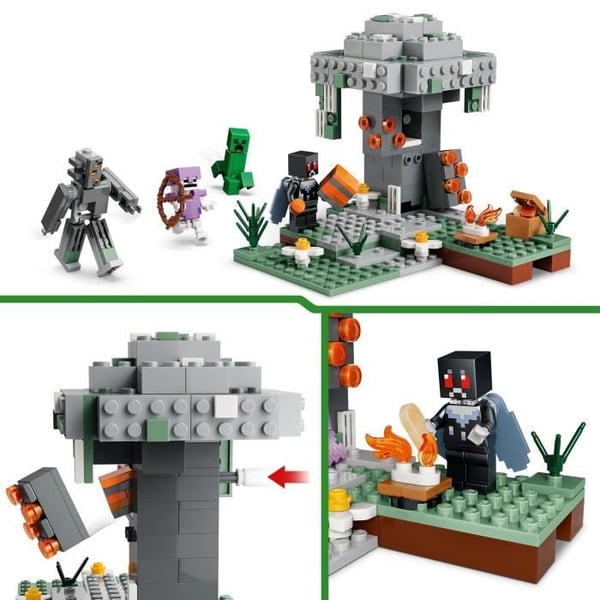 LEGO Minecraft 21586 Den Bleka Trädgården - Byggset för Kille eller Tjej från 7 år