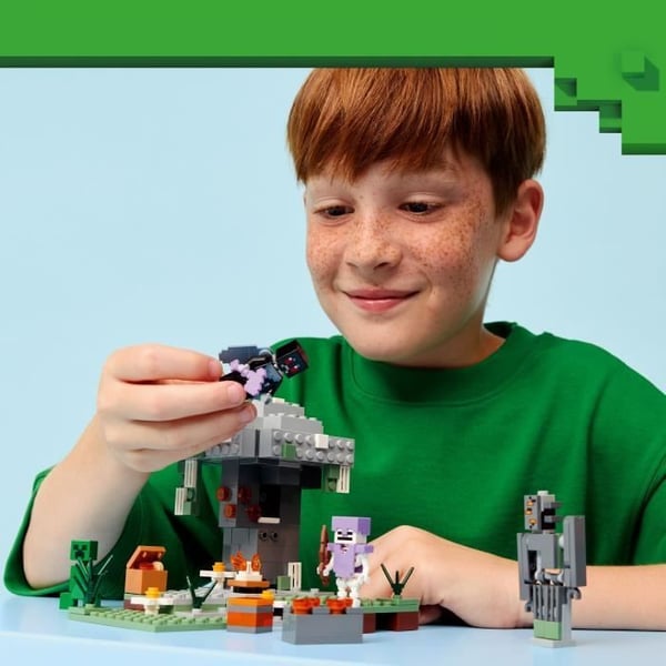 LEGO Minecraft 21586 Den Bleka Trädgården - Byggset för Kille eller Tjej från 7 år