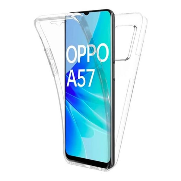 Heltäckande skal 360 - Oppo - A77 5G A57 4G A57 5G - Transparent - Heltäckande skydd - Anpassad design