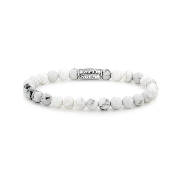 Rebel & Rose Armband Virgin White RR-60016-S-M Unisex